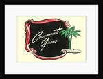 Cocoanut Grove Coaster by Anonymous