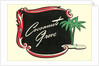 Cocoanut Grove Coaster by Anonymous