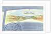 Driving away from the city by Anonymous