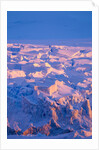 Midnight sun lights glacier, Antarctica by Anonymous