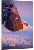 Mountain peak and glacier in Lemaire Channel, Antarctica by Anonymous