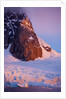 Mountain peak and glacier in Lemaire Channel, Antarctica by Anonymous
