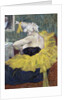 The Clown Cha-U-Kao by Henri de Toulouse-Lautrec