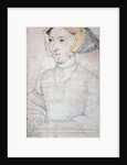 Portrait of Queen Jane Seymour, by Hans Holbein The Younger
