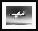 1940s 1950s Bell X-1 US air force plane by Anonymous