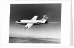 1940s 1950s Bell X-1 US air force plane by Anonymous
