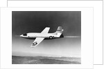 1940s 1950s Bell X-1 US air force plane by Anonymous