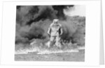 1960s fireman in asbestos suit by Anonymous