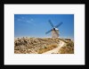 Antique La Mancha windmills in Consuegra, Spain by Anonymous