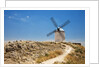 Antique La Mancha windmills in Consuegra, Spain by Anonymous