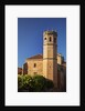 Clock tower of the San Mateo Church in Banos de la Encina, Spain by Anonymous