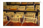 Spices for sale at an outdoor market in Granada by Anonymous