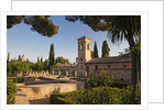 Generalife gardens in Alhambra, Granada, Spain by Anonymous