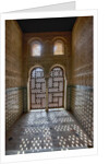 Interior of Alhambra Palace in Granada, Spain by Anonymous