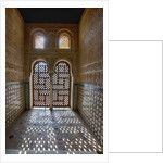 Interior of Alhambra Palace in Granada, Spain by Anonymous