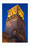 Bell tower of the Santa Maria De La Asuncion Church in Arcos de la Frontera, Spain by Anonymous