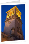 Bell tower of the Santa Maria De La Asuncion Church in Arcos de la Frontera, Spain by Anonymous