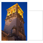 Bell tower of the Santa Maria De La Asuncion Church in Arcos de la Frontera, Spain by Anonymous