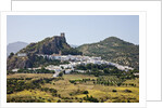 The whitewashed village of Zahara de la Sierra, Spain by Anonymous