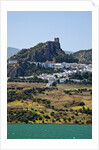 The whitewashed village of Zahara de la Sierra, Spain by Anonymous