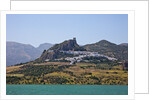 The whitewashed village of Zahara de la Sierra, Spain by Anonymous