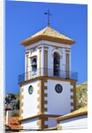 Bell tower of the Iglesia de la senora de la Encarnacion Church in Grazalema, Spain by Anonymous