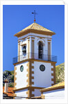 Bell tower of the Iglesia de la senora de la Encarnacion Church in Grazalema, Spain by Anonymous
