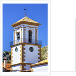 Bell tower of the Iglesia de la senora de la Encarnacion Church in Grazalema, Spain by Anonymous