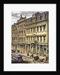 Building Maine Savings Bank in Portland, 1876 by Anonymous