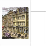 Building Maine Savings Bank in Portland, 1876 by Anonymous