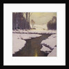 Melting Snow by Charles Warren Eaton