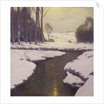 Melting Snow by Charles Warren Eaton