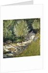 Horseneck Falls, Greenwich, Connecticut by John Henry Twachtman
