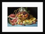Melons, Peaches and Grapes by John F Francis