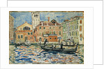 Venice by Maurice Brazil Prendergast