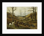 Artillery Moving Through a Valley, Rezonville by Paul Emile Leon Perboyre