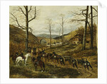 Artillery Moving Through a Valley, Rezonville by Paul Emile Leon Perboyre