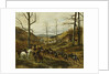 Artillery Moving Through a Valley, Rezonville by Paul Emile Leon Perboyre