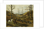 Artillery Moving Through a Valley, Rezonville by Paul Emile Leon Perboyre