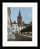 A Sunlit Square, Seville by Enrique Roldan
