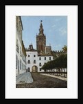 A Sunlit Square, Seville by Enrique Roldan