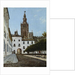 A Sunlit Square, Seville by Enrique Roldan