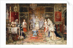 Celebrating Santa Maria della Rosa by Jose Benlliure y Gil