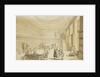 The Library of the Royal Institution, Albemarle Street by Thomas Rowlandson