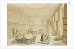 The Library of the Royal Institution, Albemarle Street by Thomas Rowlandson