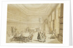 The Library of the Royal Institution, Albemarle Street by Thomas Rowlandson