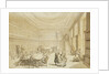 The Library of the Royal Institution, Albemarle Street by Thomas Rowlandson