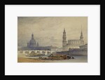 Dresden from the River Elbe by William Callow