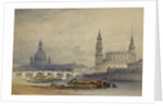 Dresden from the River Elbe by William Callow