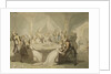 The Gaming Table by Thomas Rowlandson